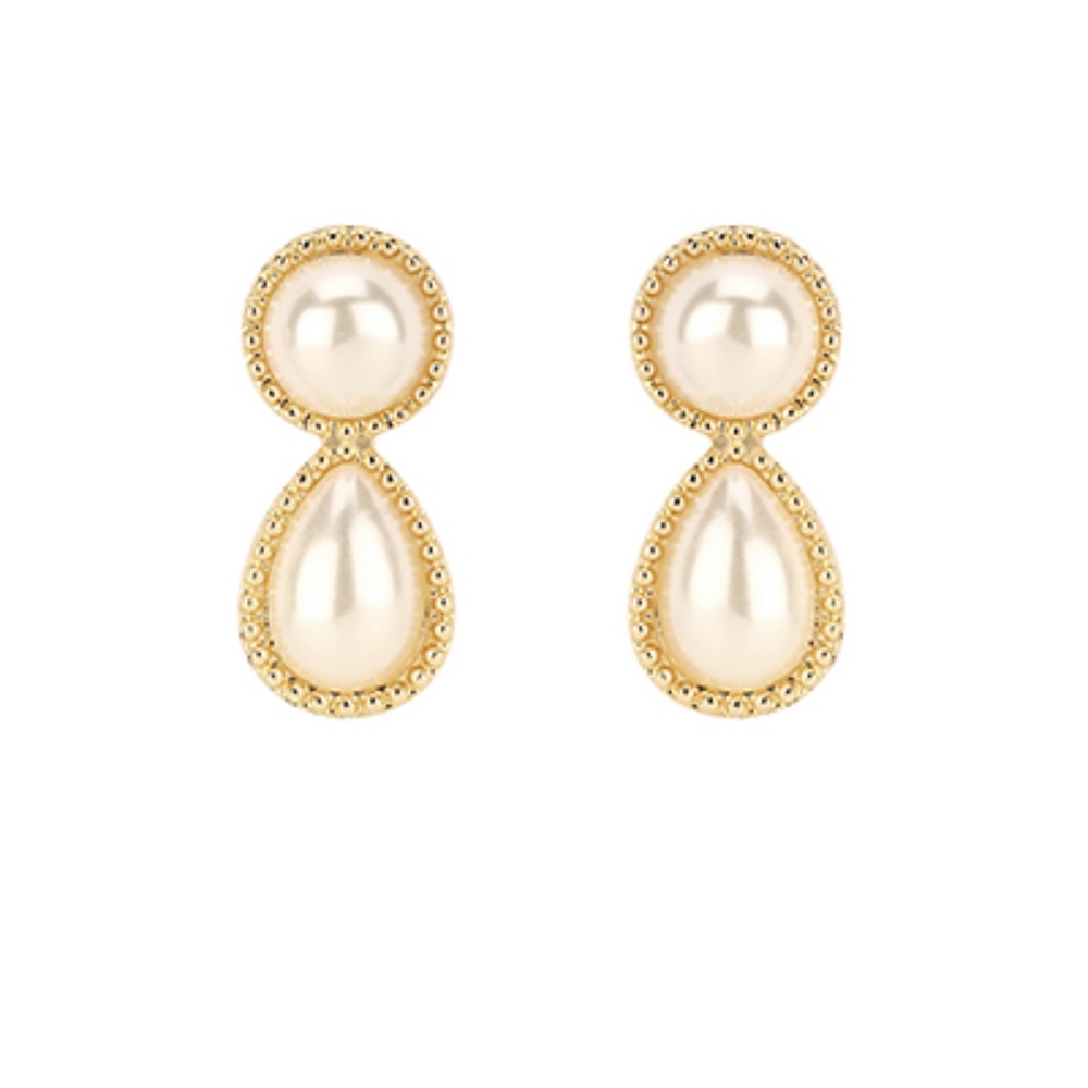 Pearl Teardrop Earrings